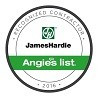 James Hardie Contractor Badge - Certifications and Accreditations