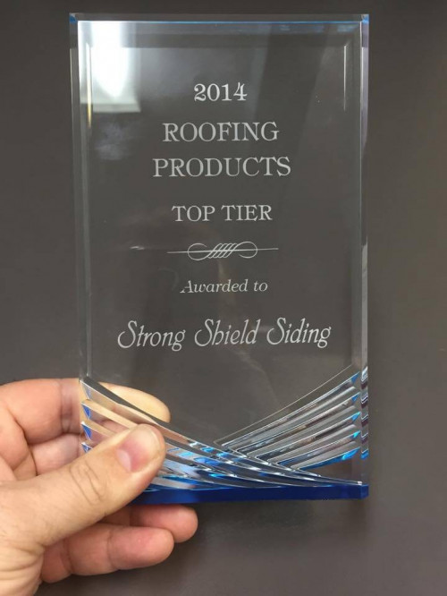 Strong Shield Siding Receives Another Award - Strong Shield Siding Receives Another Award