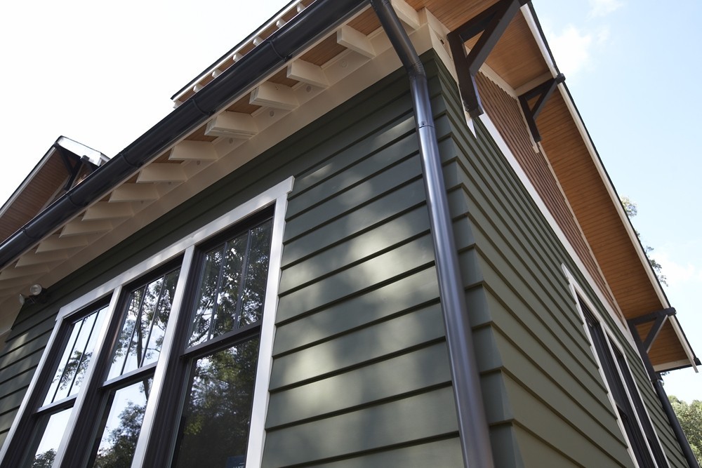 Green Hardie Siding - Strong Shield