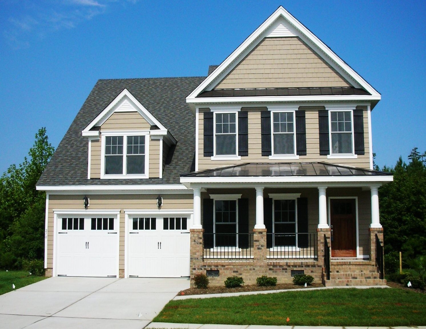 Beautiful Tan Hardie Siding - Strong Shield