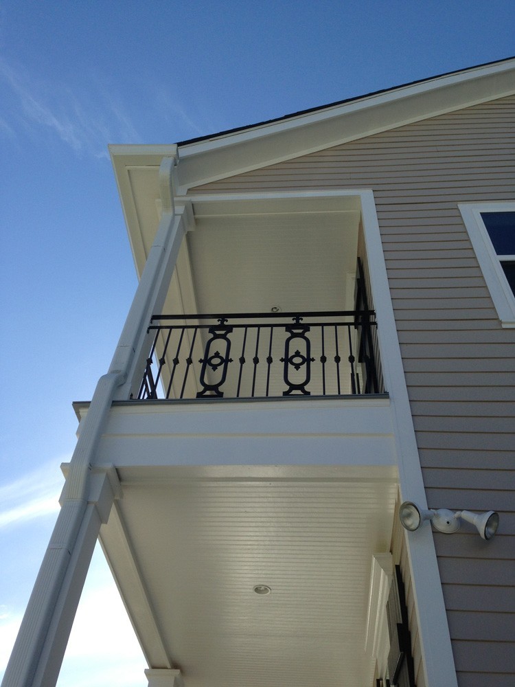 Matching porch and balcony bead board ceiling - Strong Shield