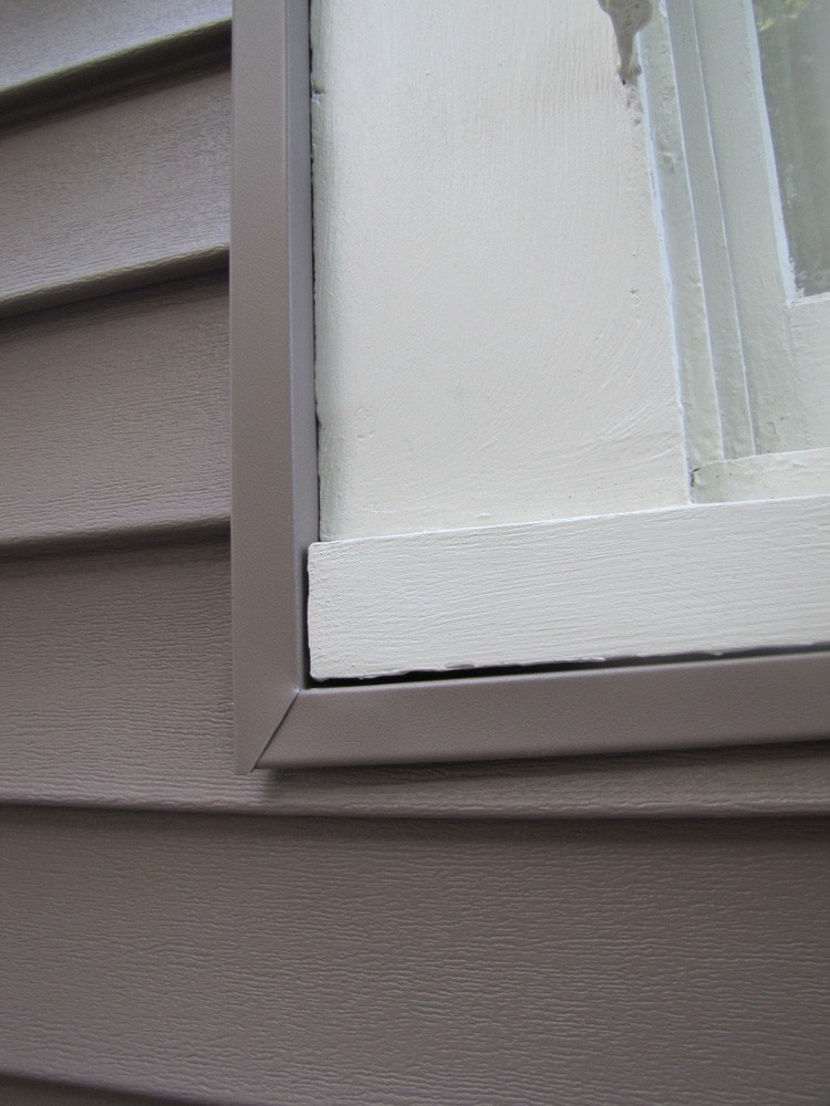 Window trim painted in New Orleans - Strong Shield