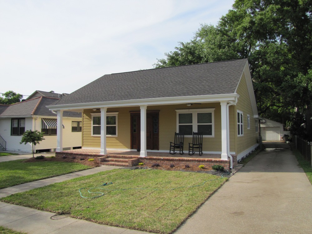 Metairie home repainted - Strong Shield