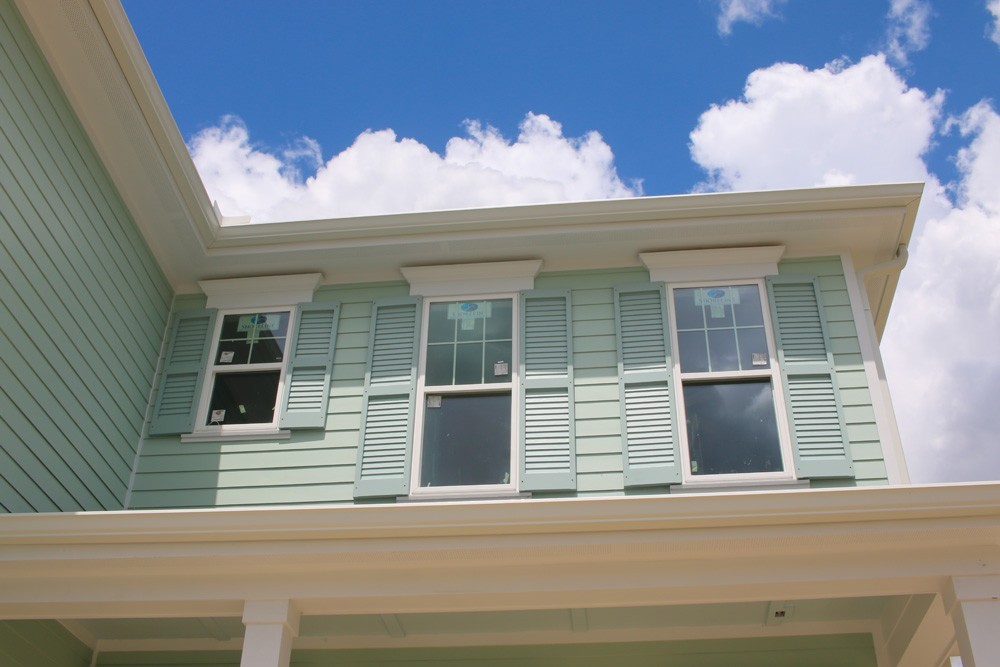 Shutters on different sized windows - Strong Shield