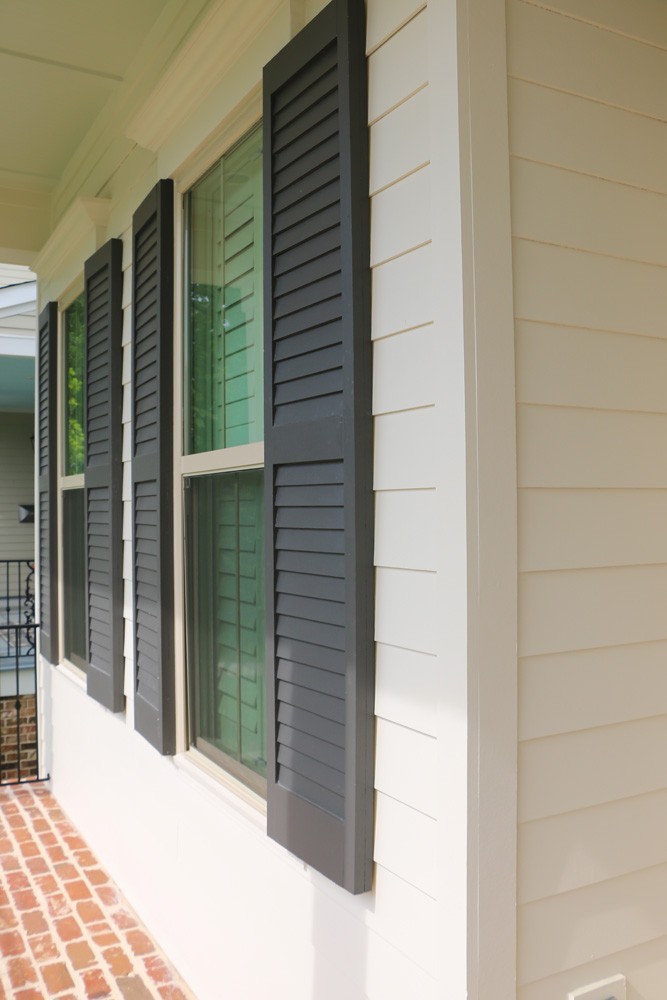 Shutters on traditional style New Orleans home - Strong Shield