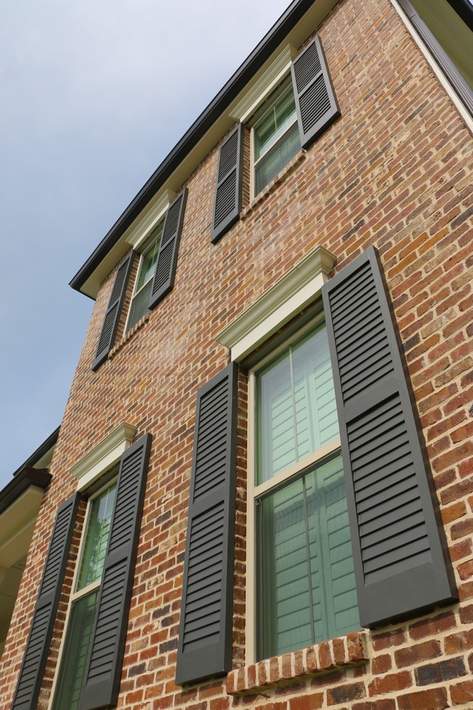 Traditional shutters on New Orleans home - Strong Shield