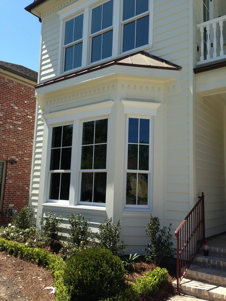Craftsman style trim work with dentil details - Strong Shield
