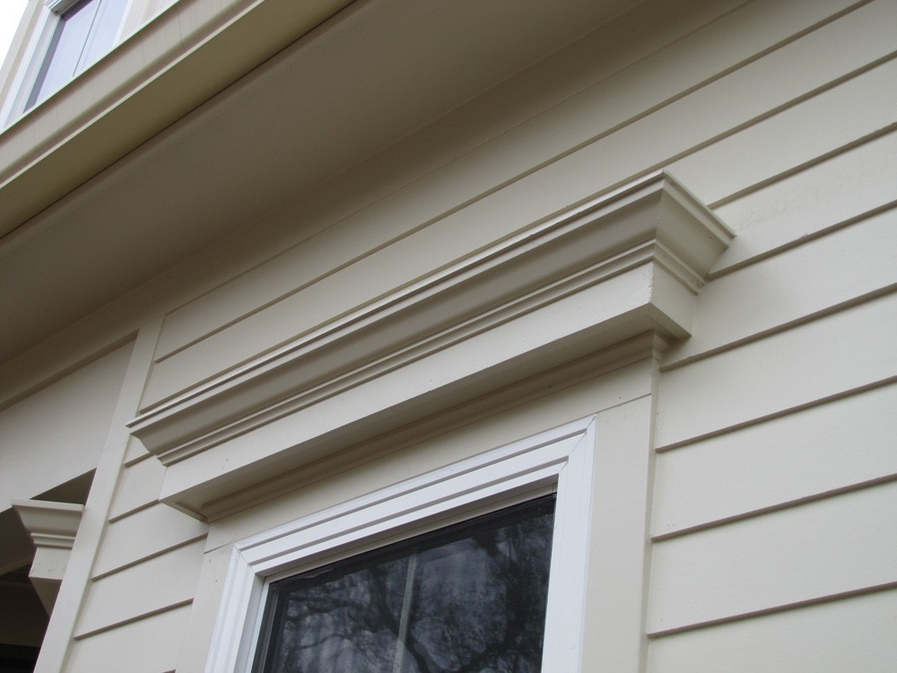 Craftsman window trim on Metairie home - Strong Shield
