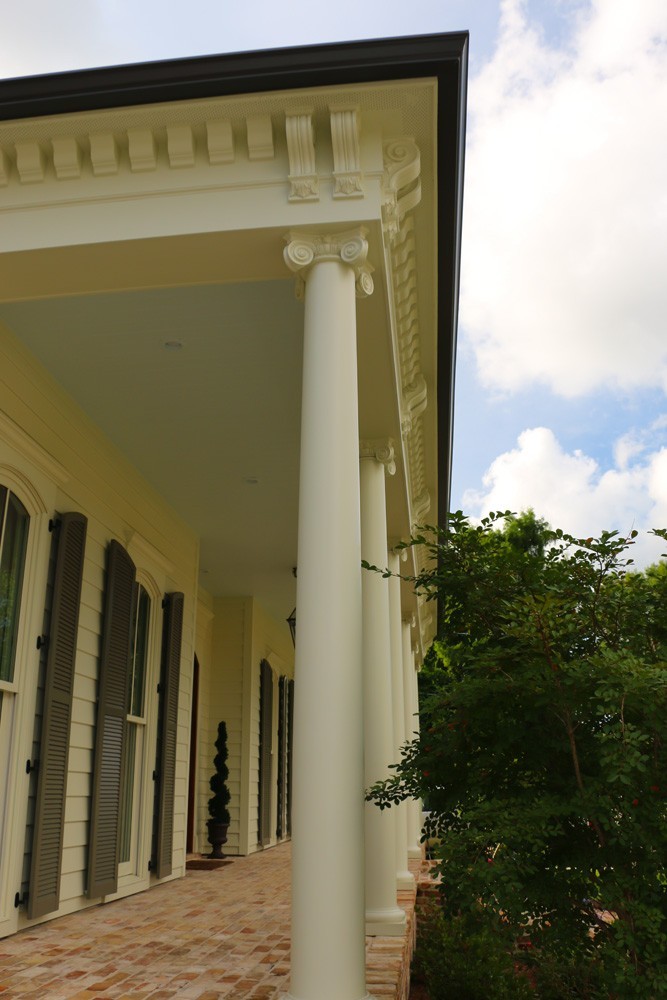 French style porch trim and columns - Strong Shield