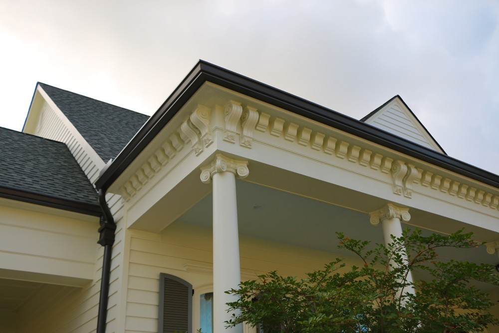 Grecian style molding around soffits - Strong Shield