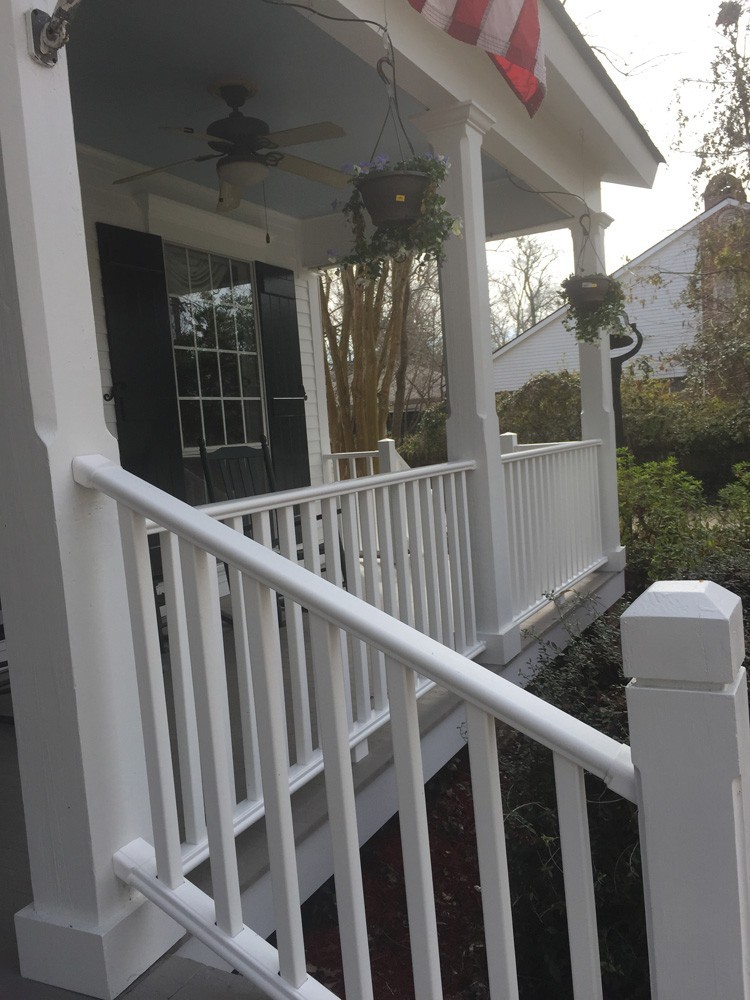 Front porch railing and banisters - Strong Shield