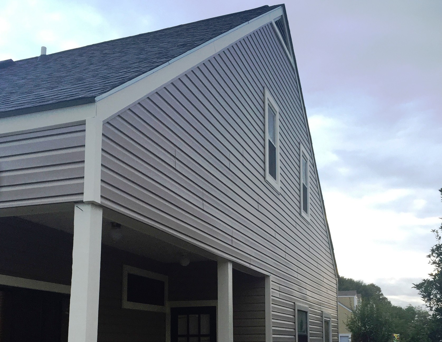 Vinyl Siding on Two Story in New Orleans