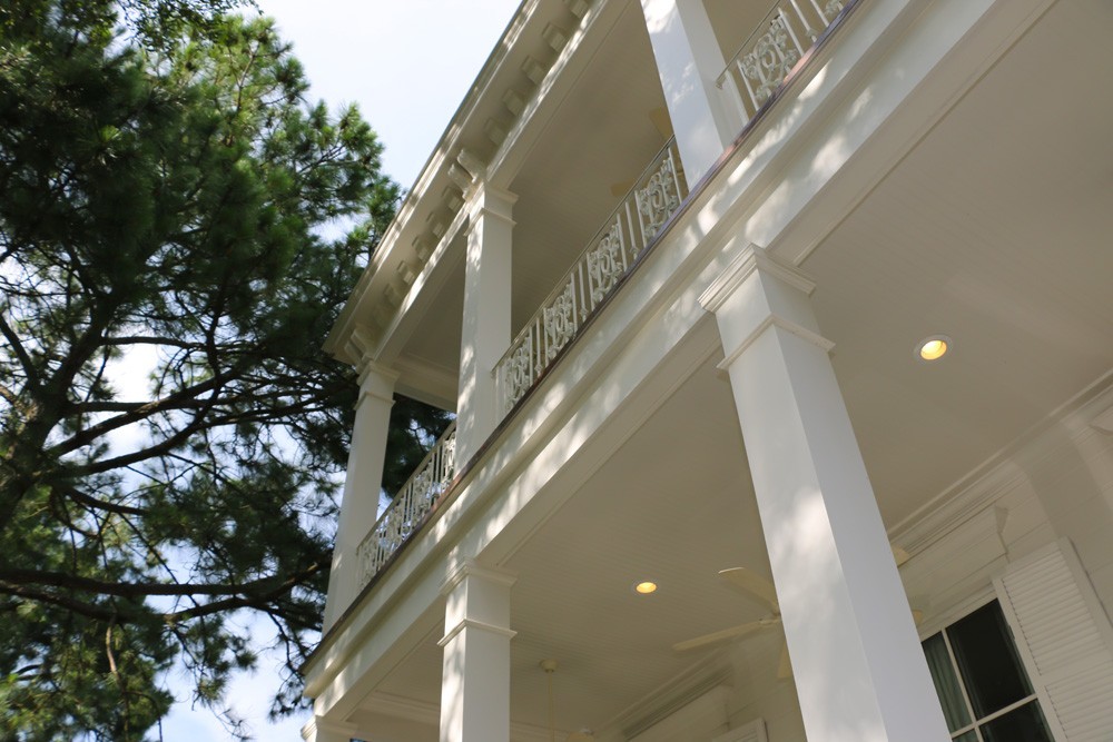 Traditional New Orleans porch and patio with bead board ceiling - Strong Shield