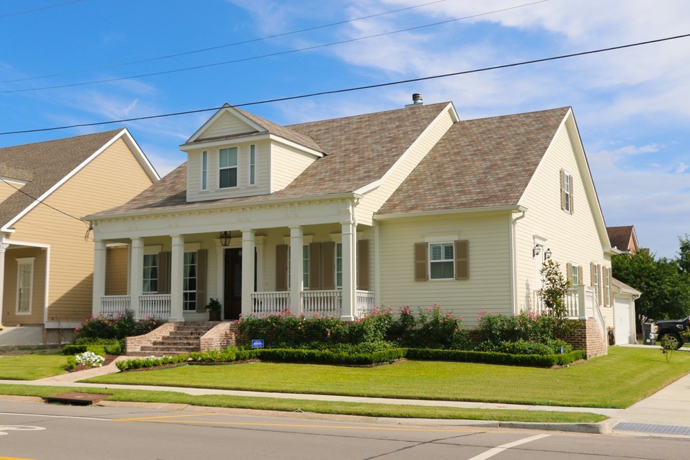 Custom painted home exterior - Strong Shield