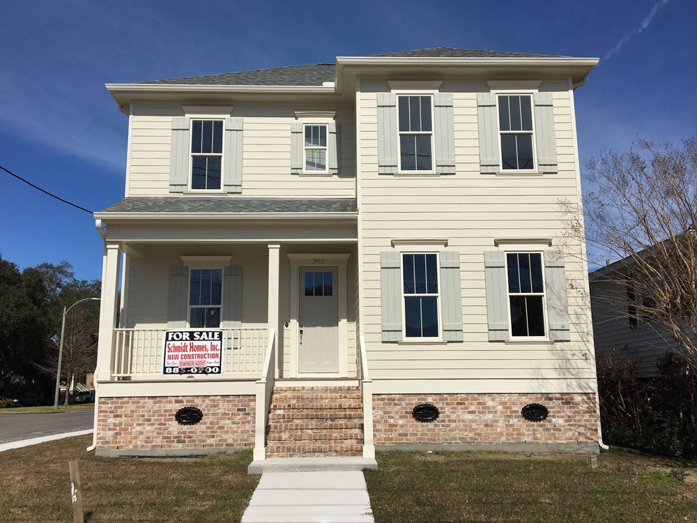 Custom painted shutters in New Orleans - Strong Shield