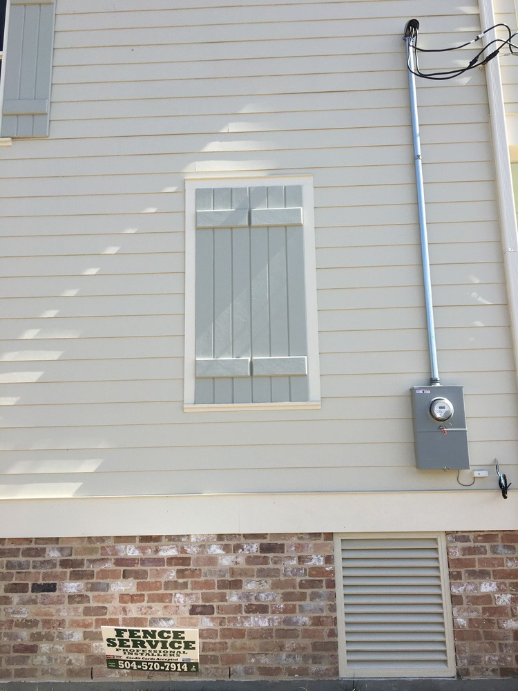 Custom functional shutters - Strong Shield