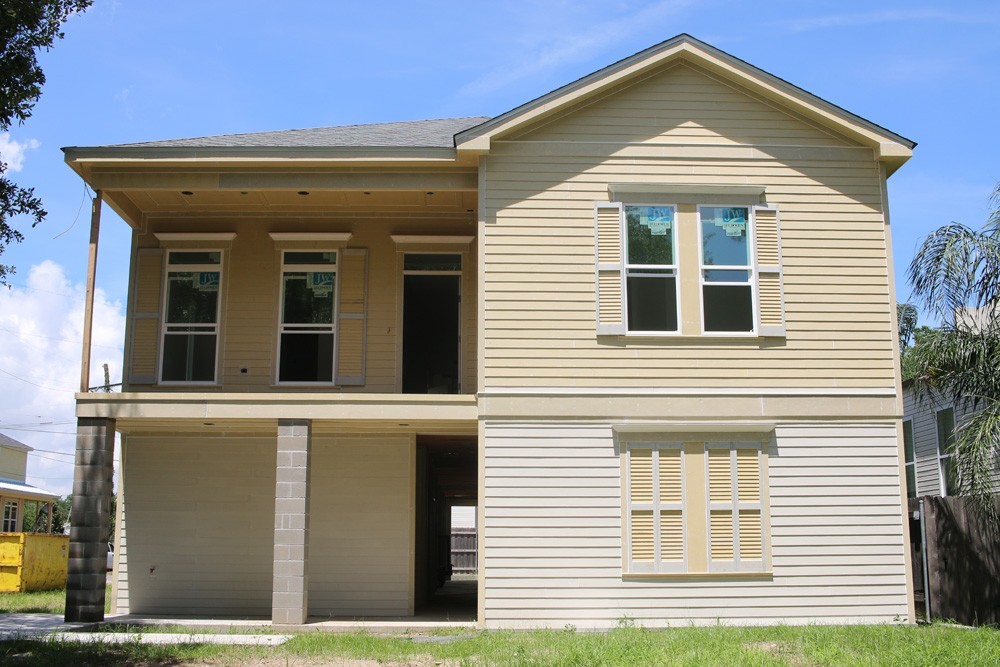 Shutters on New Orleans two story home - Strong Shield